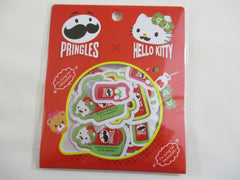 Cute Kawaii Sanrio Hello Kitty x Pringles Stickers Sack - Preowned