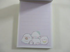 Cute Kawaii Kamio Shiroi Mofu Ghost Animals Mini Notepad / Memo Pad - Stationery Designer Paper Collection