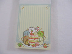 Cute Kawaii San-X Sumikko Gurashi Strawberry Fair Mini Notepad / Memo Pad - B - 2020