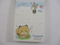 Cute Kawaii San-X Kokoro Araiguma Raccoon Mini Notepad / Memo Pad - A - 2020