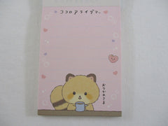 Cute Kawaii San-X Kokoro Araiguma Raccoon Mini Notepad / Memo Pad - A - 2020