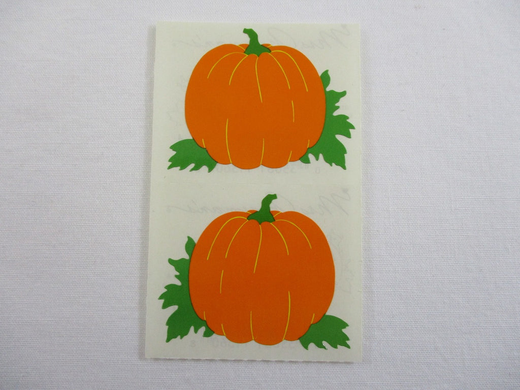 Mrs Grossman Pumpkin Sticker Sheet / Module - Vintage & Collectible 1994