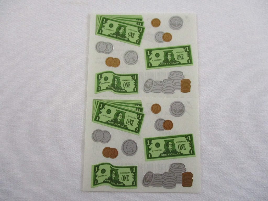 Mrs Grossman Money Sticker Sheet / Module - Vintage & Collectible 1996