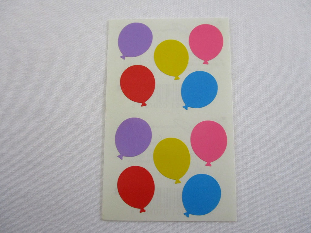 Mrs Grossman Small Balloons Sticker Sheet / Module - Vintage & Collectible 1981