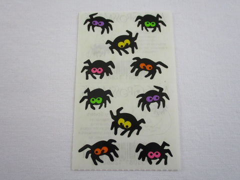 Mrs Grossman Tiny Spiders Sticker Sheet / Module - Vintage & Collectible 2006