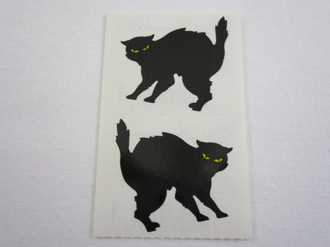 Mrs Grossman Scary Cat Sticker Sheet / Module - Vintage & Collectible 1987