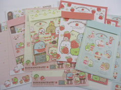 Cute Kawaii San-X Sumikko Gurashi Strawberry Letter Sets - Writing Paper Envelope Stationery Penpal