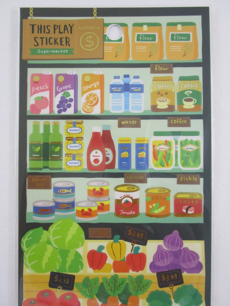 Grocery Food Stickers