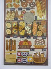 Cute Kawaii MW Display This Play Series - Bread Shop Bakery Sticker Sheet - for Journal Planner Craft