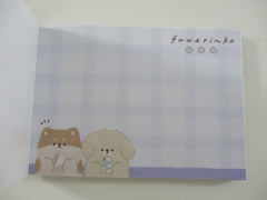 Cute Kawaii Crux Dog Fuwarinko Mini Notepad / Memo Pad - Stationery Designer Paper Collection