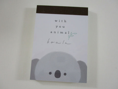 Cute Kawaii Kamio With Animal Series - Koala Mini Notepad / Memo Pad - Stationery Designer Paper Collection