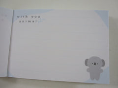 Cute Kawaii Kamio With Animal Series - Koala Mini Notepad / Memo Pad - Stationery Designer Paper Collection