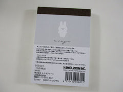 Cute Kawaii Kamio With Animal Series - Bunny Rabbit Mini Notepad / Memo Pad - Stationery Designer Paper Collection