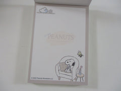 Cute Kawaii Peanuts Snoopy Mini Notepad / Memo Pad Kamio - P My Room - Stationery Designer Paper Collection