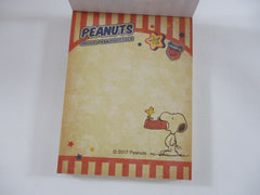 Cute Kawaii Peanuts Snoopy Mini Notepad / Memo Pad Kamio - T Woodstock Classic - Stationery Designer Paper Collection