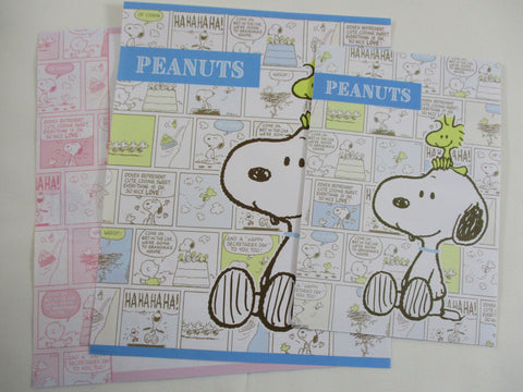 Cute Kawaii Peanuts Snoopy Letter Set - Stationery Writing Paper Penpal Collectible