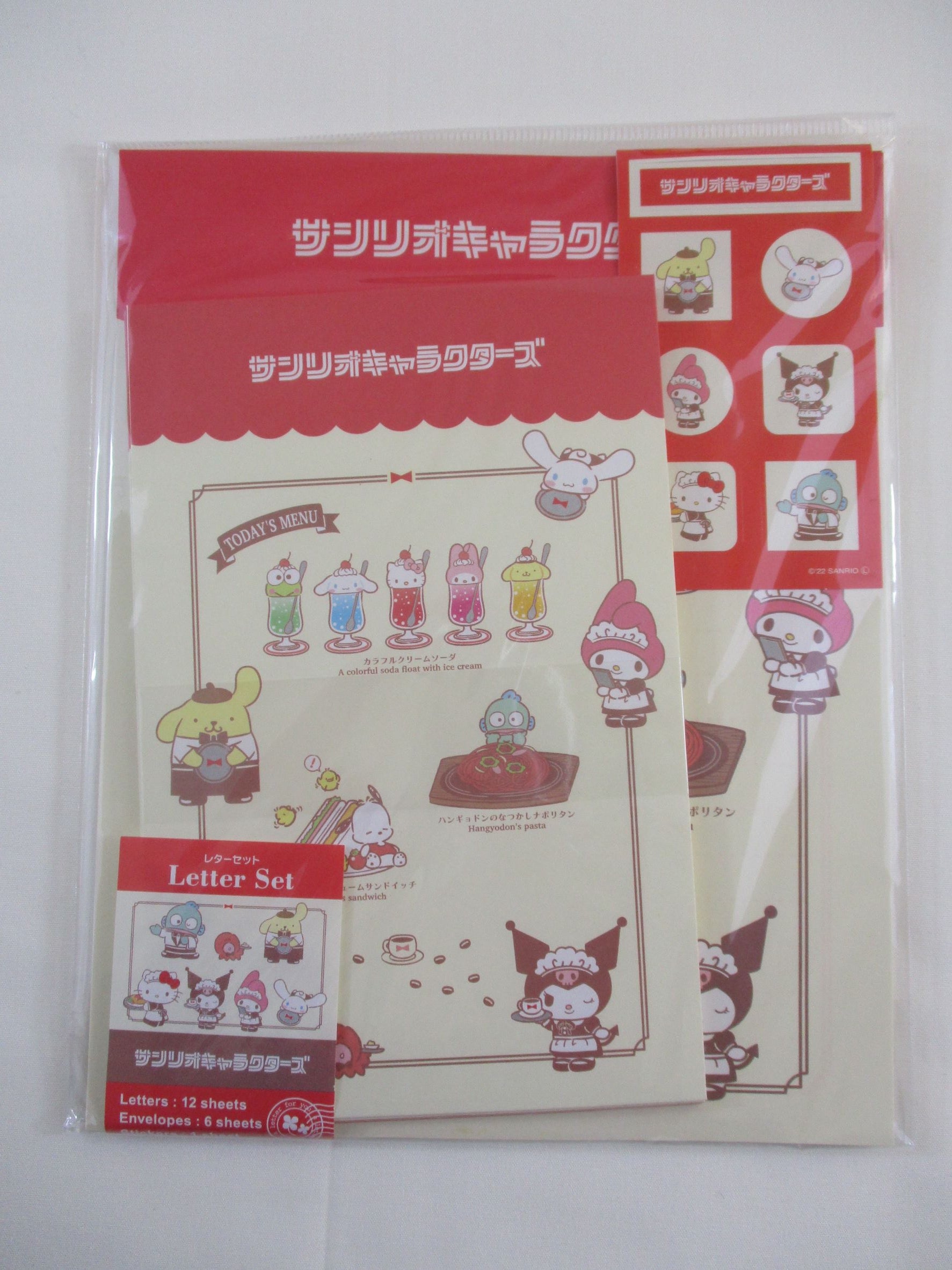 Japan Sanrio Message Card Set - Sanrio Characters