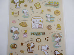 Cute Kawaii Peanuts Snoopy Large Sticker Sheet - for Journal Planner Craft