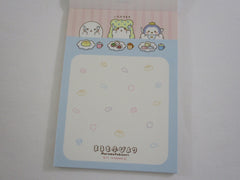 Cute Kawaii Sanrio Marumofubiyori Penguin and Seal 4 x 6 Inch Notepad / Memo Pad - Stationery Designer Paper Collection