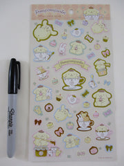 Cute Kawaii Sanrio Pom Pom Purin Dog Large Sticker Sheet - for Journal Planner Craft