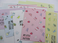 Crux My Little Pattern - Dino Dinosaurs Strawberry Milk Letter Sets - Stationery Writing Paper Envelope