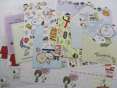 Cute Kawaii  Peanuts Snoopy Letter Paper + Envelope Theme Set