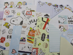 Cute Kawaii  Peanuts Snoopy Letter Paper + Envelope Theme Set