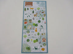 Cute Kawaii MW Scenic Season Series - C - Spring Summer Green Forest Sticker Sheet - for Journal Planner Craft