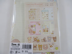 Cute Kawaii San-X Always with Rilakkuma Letter Set Pack - A 2022 - Stationery Writing Paper Envelope Penpal