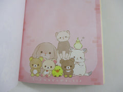 Cute Kawaii San-X Rilakkuma Bear Always with theme 4 x 6 Inch Notepad / Memo Pad - Stationery Designer Paper Collection