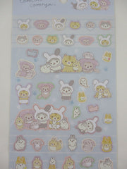 Cute Kawaii San-X CorocorocoroNya Cat Bunny Sticker Sheet 2022 - A - for Planner Journal Scrapbook Craft