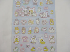 Cute Kawaii San-X CorocorocoroNya Cat Bunny Sticker Sheet 2022 - A - for Planner Journal Scrapbook Craft