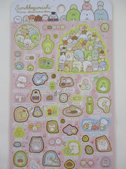 Cute Kawaii San-X Sumikko Gurashi Retro Sticker Sheet 2022 - A - for Planner Journal Scrapbook Craft