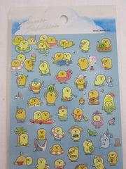 Cute Kawaii MW Summer Selection Series - Chicks Play Fun Summer Beach Sticker Sheet - for Journal Planner Craft Organizer Calendar
