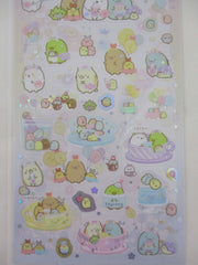 Cute Kawaii San-X Sumikko Gurashi Bubble Tapioca Tea Drink Sticker Sheet 2020 - B - for Planner Journal Scrapbook Craft