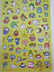 Cute Kawaii MW Summer Selection Series - Cat Fun Summer Beach Sticker Sheet - for Journal Planner Craft Organizer Calendar