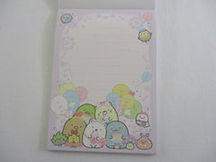 Cute Kawaii San-X Sumikko Gurashi Tapioca Bubble Drink 4 x 6 Inch Notepad / Memo Pad - C - Stationery Designer Paper Collection