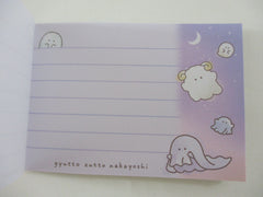 Cute Kawaii Crux Ghost Obakenu Night Mini Notepad / Memo Pad - Stationery Designer Paper Collection