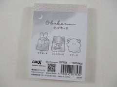 Cute Kawaii Crux Ghost Obakenu Night Mini Notepad / Memo Pad - Stationery Designer Paper Collection