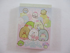 Cute Kawaii San-X Sumikko Gurashi Bubble Tea Bobba Tapioca Drink Mini Notepad / Memo Pad - C - Stationery Writing Message