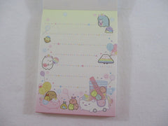 Cute Kawaii San-X Sumikko Gurashi Bubble Tea Bobba Tapioca Drink Mini Notepad / Memo Pad - D - Stationery Writing Message