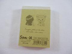 Cute Kawaii San-X Rilakkuma Bear Star Showers Mini Notepad / Memo Pad - D - Stationery Writing Message