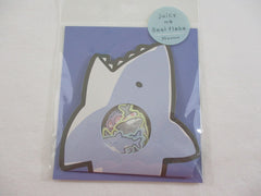 Cute Kawaii Kamio juicy na series - Shark Penguin Flake Stickers Sack - Collectible - for Journal Planner Agenda Craft Scrapbook DIY Art