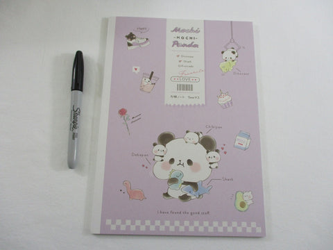 Cute Kawaii Kamio Mochi Panda Dinosaur Shark Bubble Tead Notebook - Stationery Designer Paper Collection