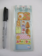 Cute Kawaii Deli Breakfast Sandwich Bakery Sticky Notes Flags - for Journal Planner Organizer Book Craft
