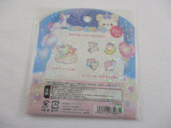 Cute Kawaii Crux Fluffy Bear Love Dream Star Stickers Flake Sack - for Journal Planner Craft Scrapbook Collectible
