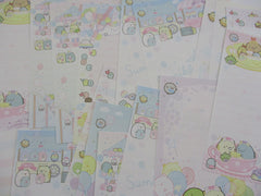 San-X Sumikko Gurashi Bubble Tea Tapioca Park Memo Note Writing Paper Set