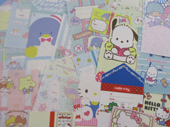Cute Kawaii Hello Kitty Cinnamoroll My Melody Little Twin Stars Pochacco Tuxedosam Die Cut Paper Memo Note Set Sanrio