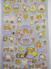 Cute Kawaii San-X Rilakkuma Bear Alice Red Riding Hood Sticker Sheet 2020 - B - for Planner Journal Scrapbook Craft