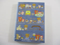 Cute Kawaii San-X Rilakkuma Bear Alice Red Riding Hood 4 x 6 Inch Notepad / Memo Pad - Stationery Designer Paper Collection